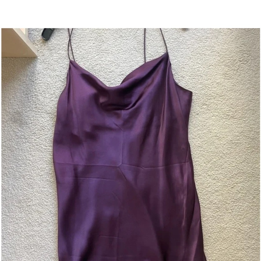 INTERMIX Deep Purple Midi Dress - Picture 6 of 13